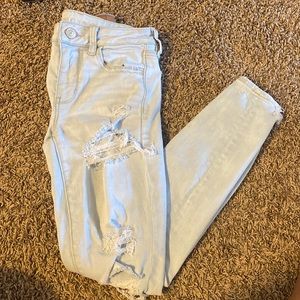 Brand: American Eagle Jegging Size: 4 Color: Light wash